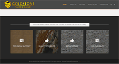Desktop Screenshot of goldstonemarble.com